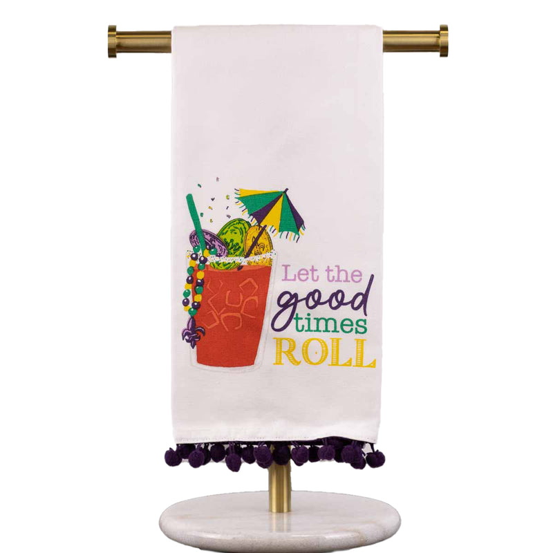 Let the Good Times Roll Bloody Mary Hand Towel