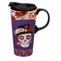 Day of the Dead Travel Cup with Gift Box