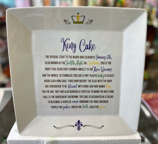 Story of the King Cake Platter