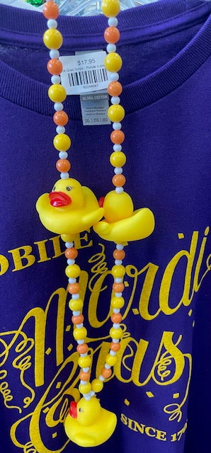 Yellow Rubber Duck Beads