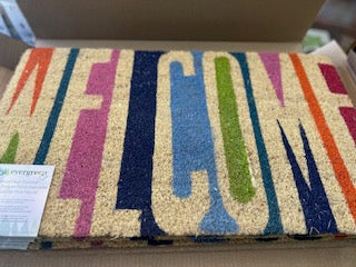 Colorful Welcome Mat
