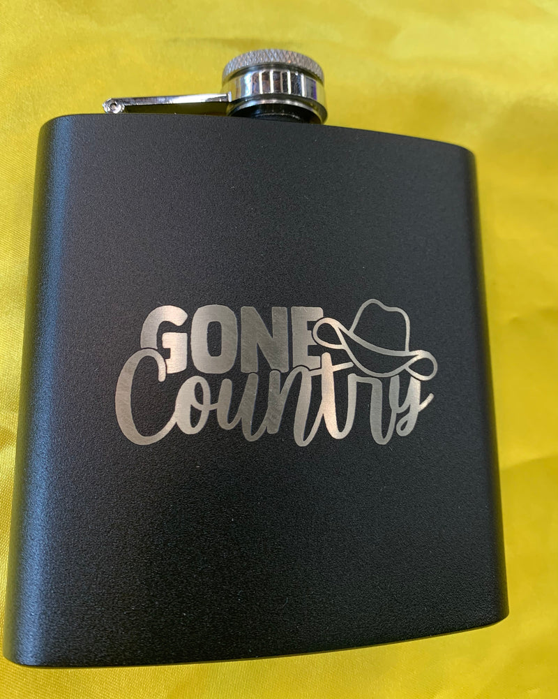 Gone Country Flask