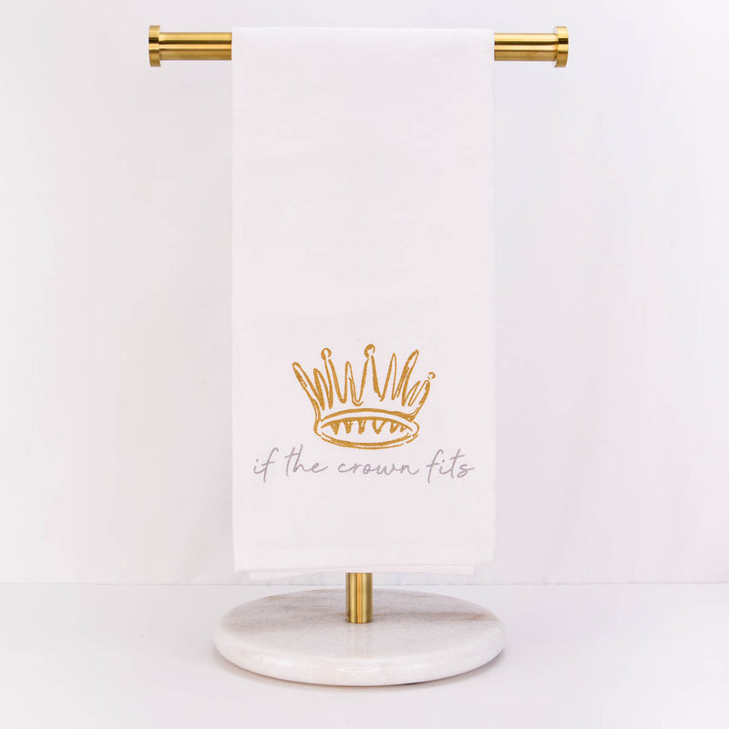 If the Crown Fits Hand Towel
