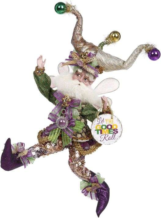 Let the Good Times Roll Mardi Gras Fairy