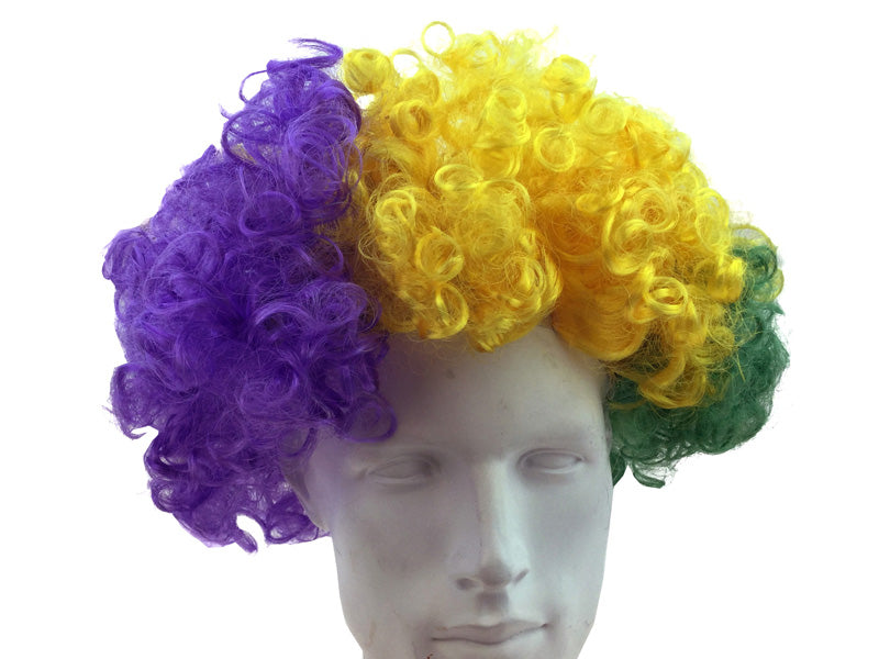 Mardi Gras Clown Wig