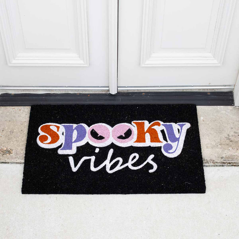 Spooky Vibes Coir Doormat