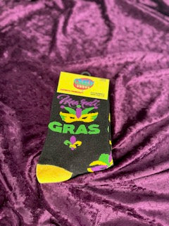 Mardi Gras Socks