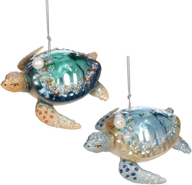 Fancy Turtle Ornament