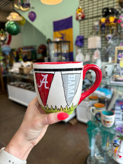 Alabama Pennant Mug 16 oz.