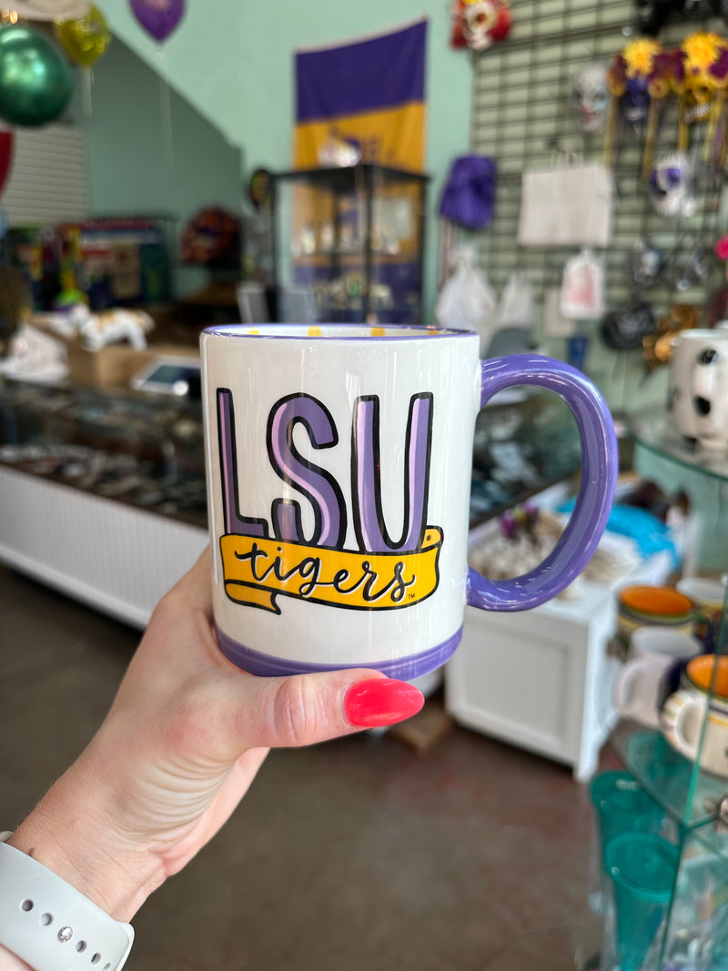 LSU Tigers Mug 16 oz.