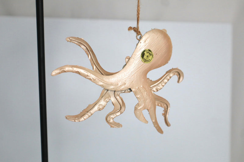 Octopus w/Shells Ornament