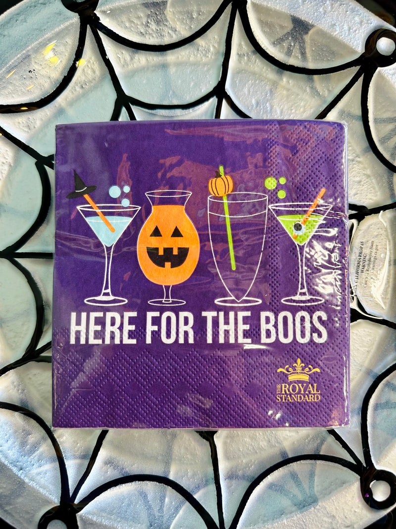 Here for the Boos Cocktail Napkins