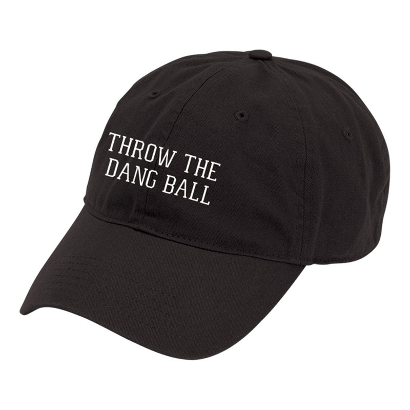 Black Throw the Dang Ball Cap