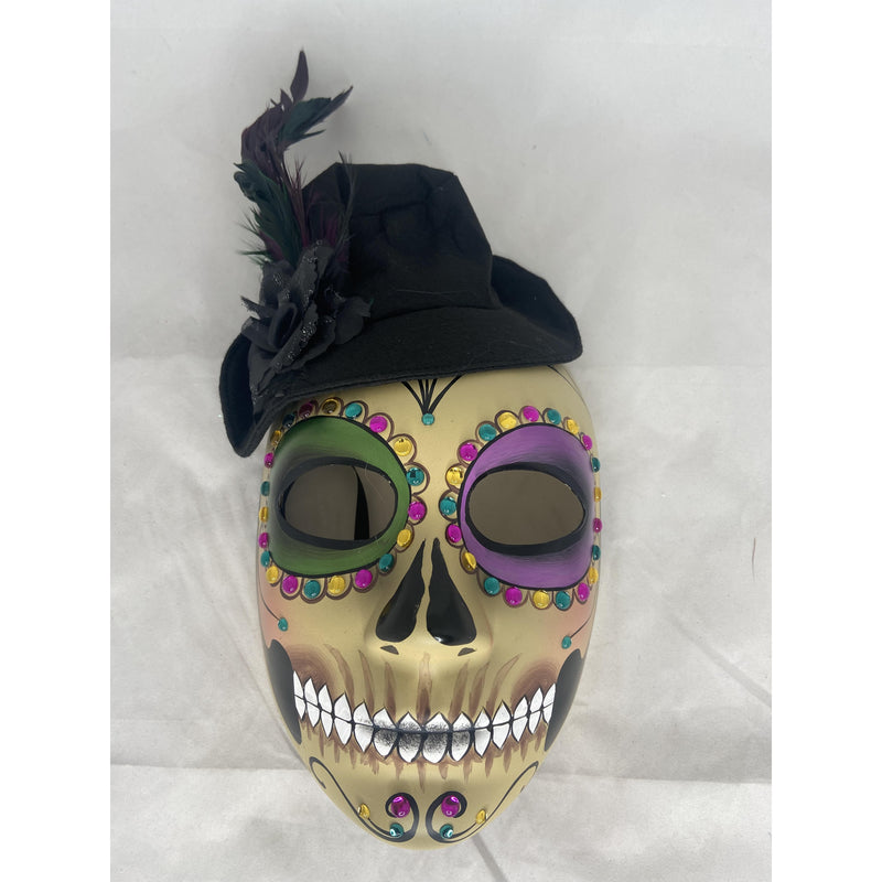 Jeweled Day of Dead mask