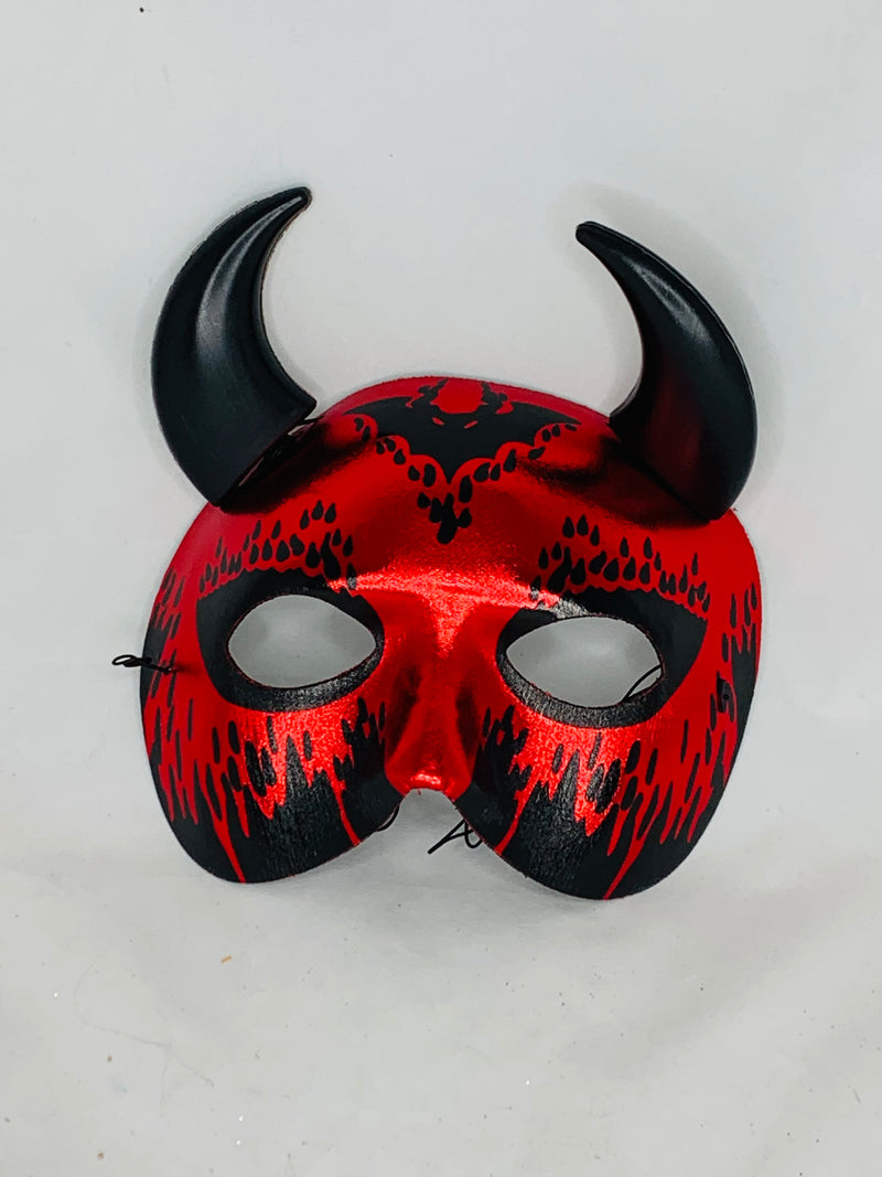 Red Devil Horn Mask