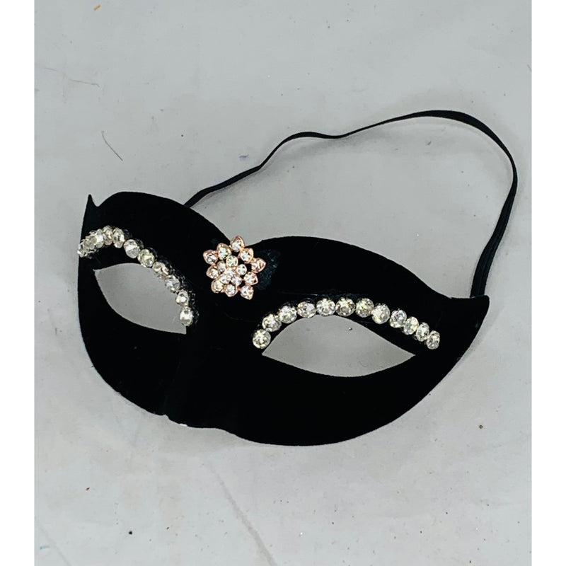 Jazmine Eye Mask, Black Velvet