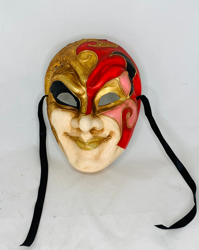 Full face venetian style mask