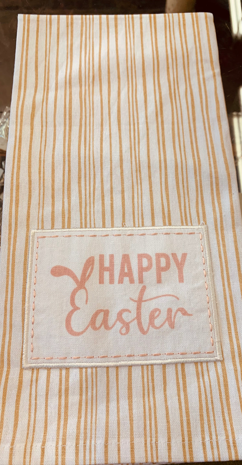 Happy Easter Tea Towel 20" x 28"