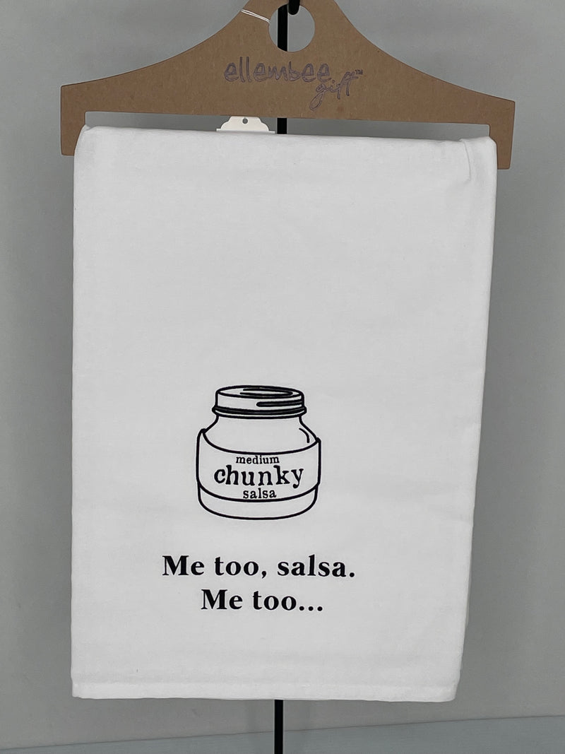 Me Too, Salsa Tea Towel 24" x 26"