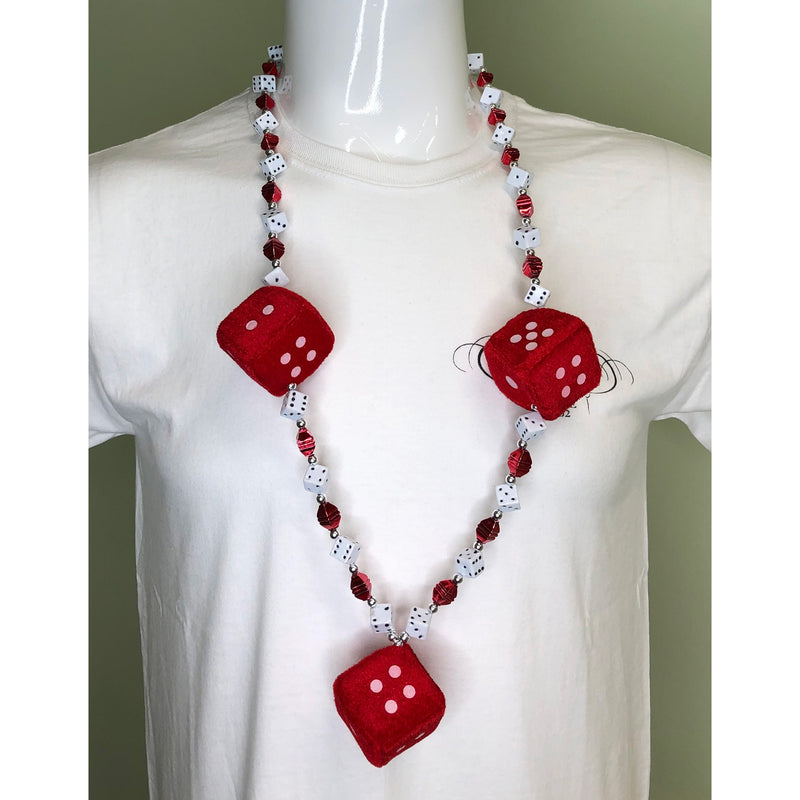 Red Dice Beads