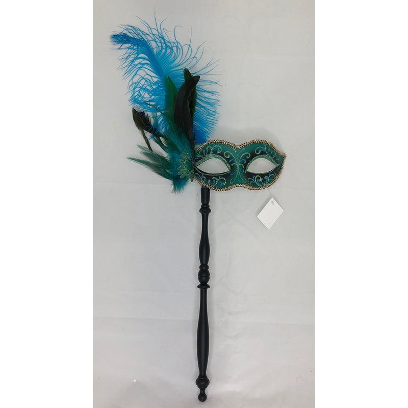 Stick Mask (Peacock colors)