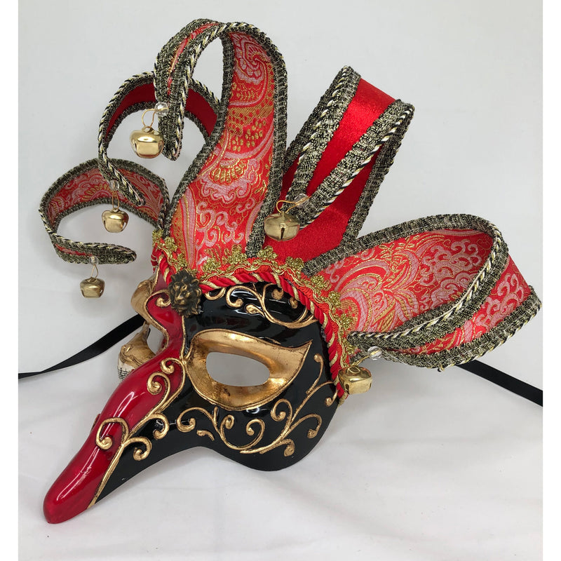 Mask (Casanova red/gold/black)