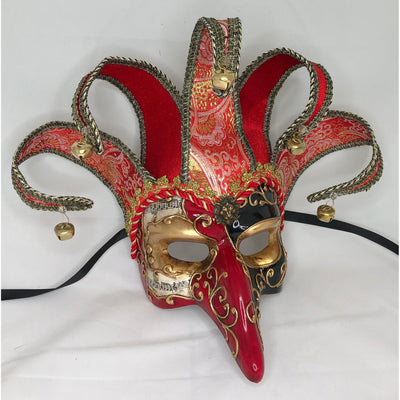 Mask (Casanova red/gold/black)
