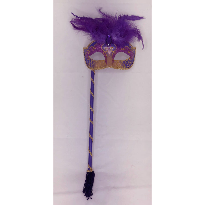 Purple Stick Mask