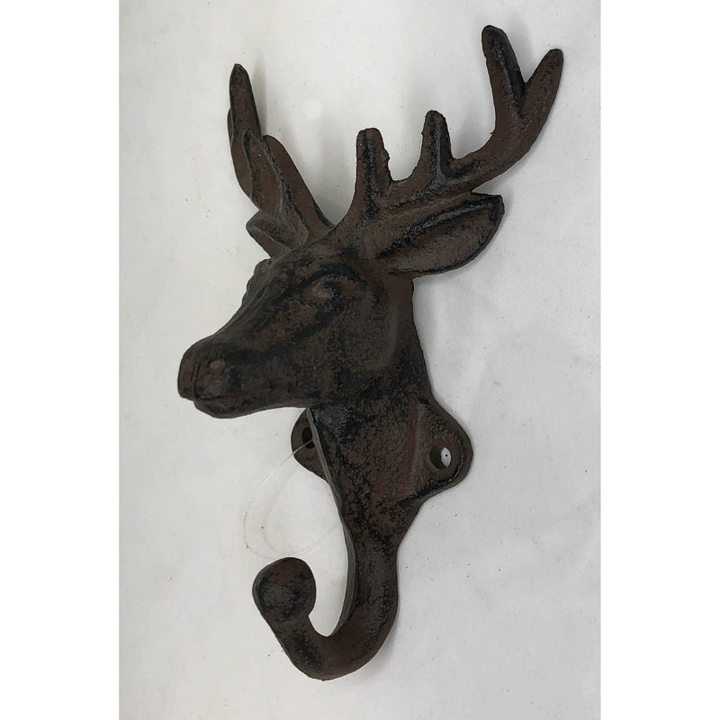 Deer Head Hook (cast iron)