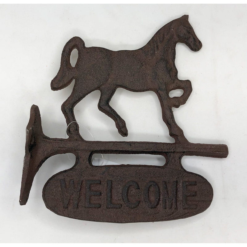 Horse sign (cast iron)