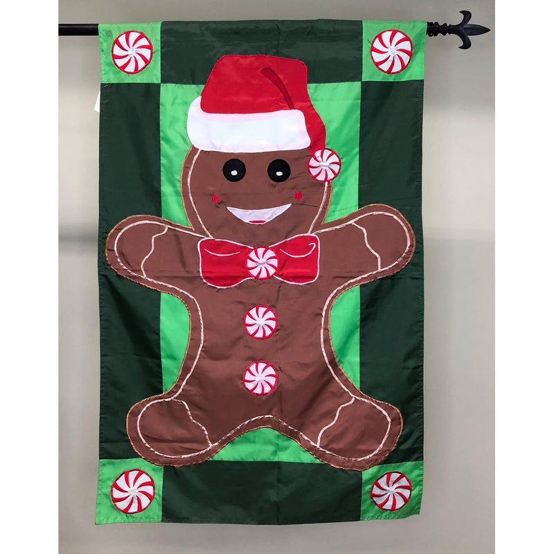 Christmas Flag (Gingerbread Man)