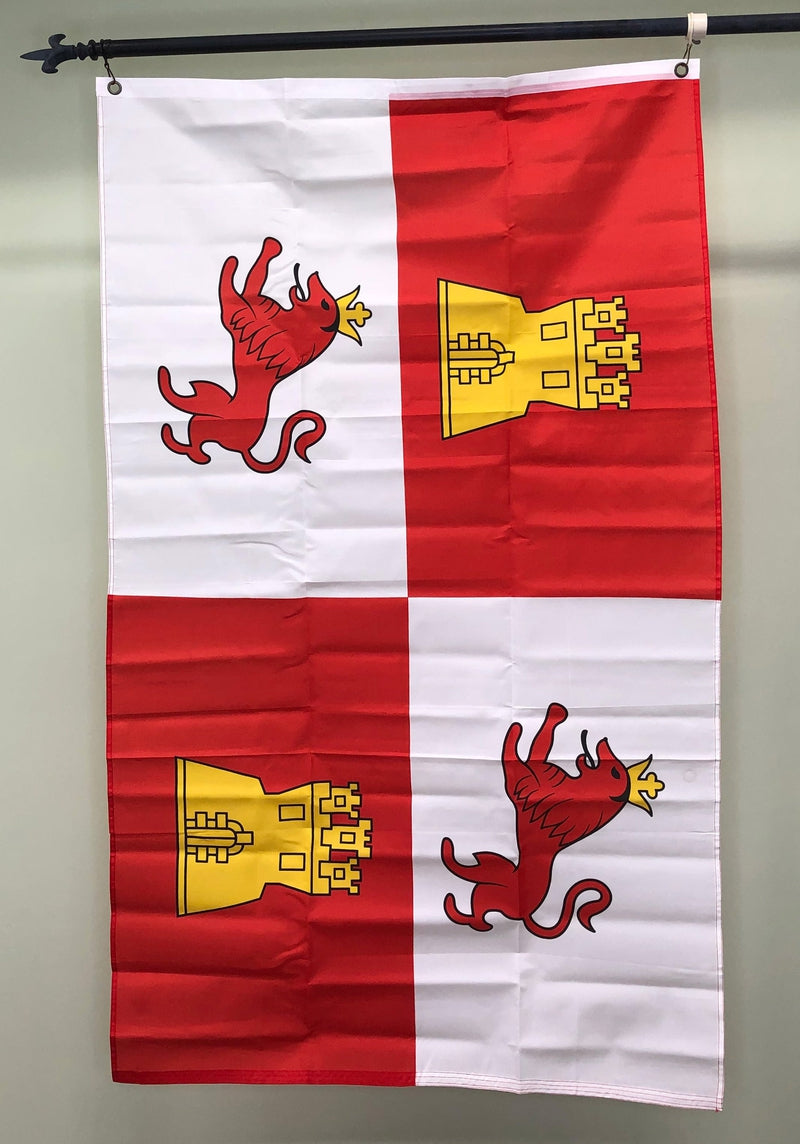 Colonial Spanish Flag 3&