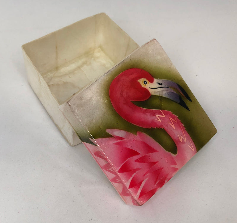 Flamingo Box (Oyster Shell).