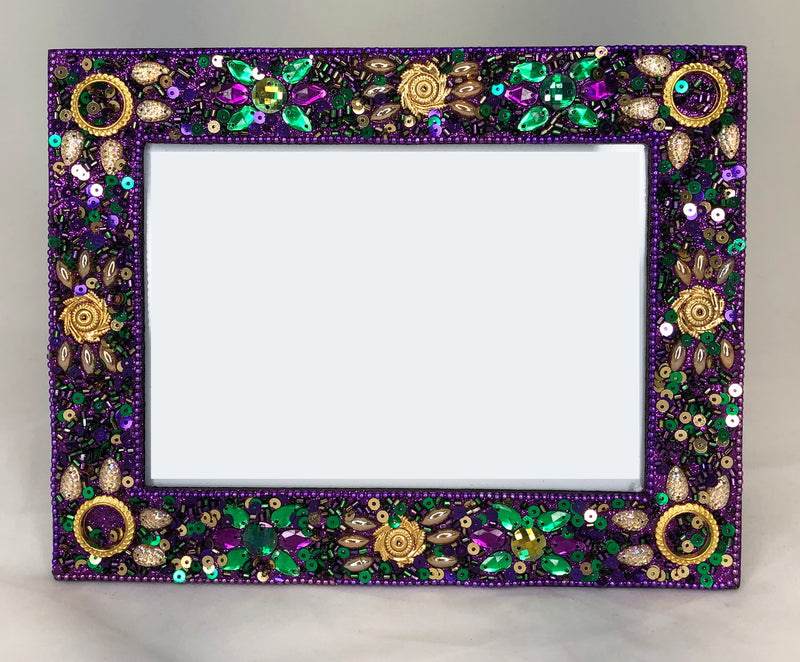 Jeweled Frame Purple (5"X7" Photo)