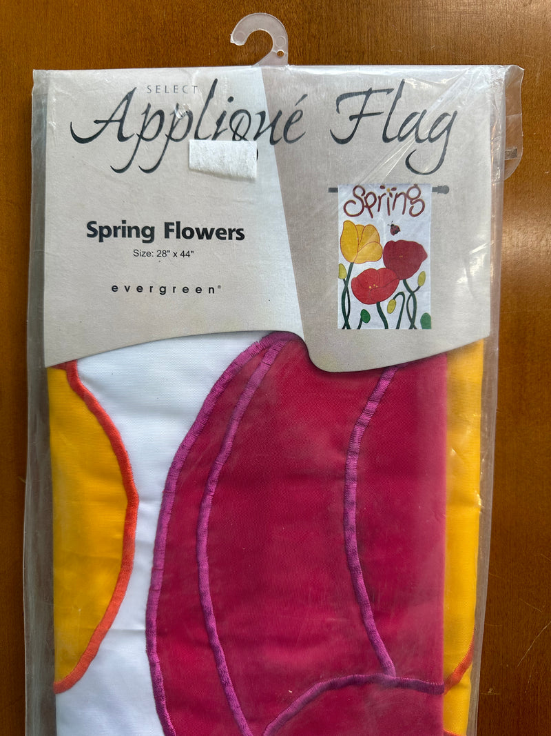Spring Flowers Flag 28" x 44"