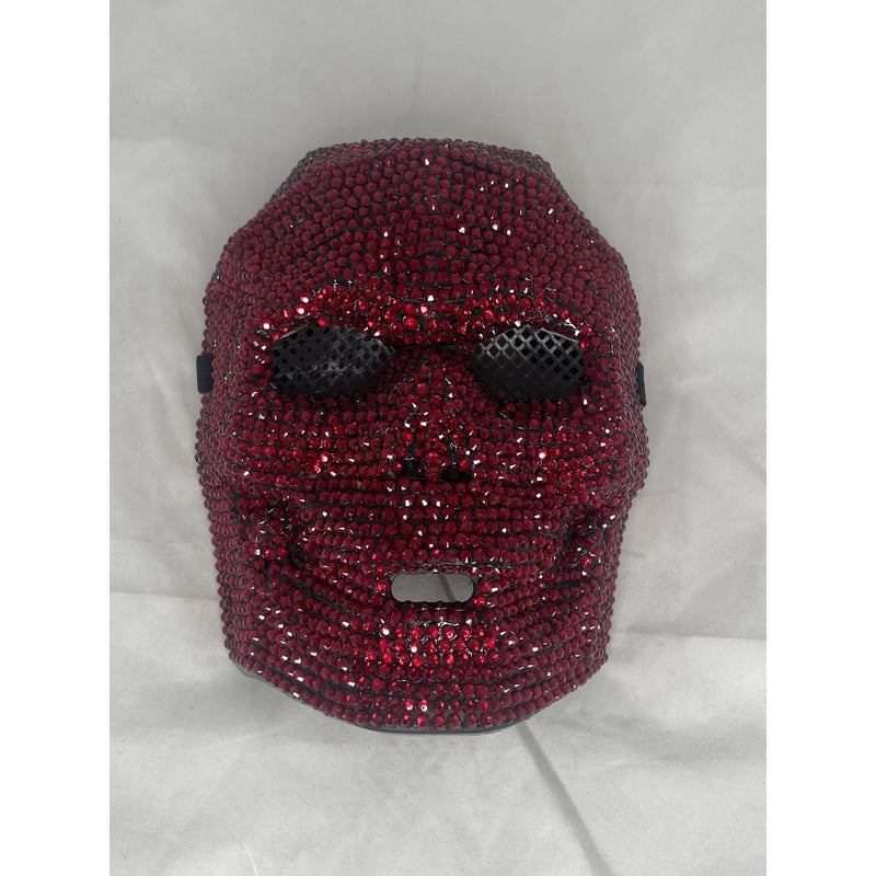 Red skull mask/stones
