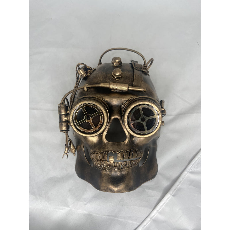 Steampunk skull goldm39114