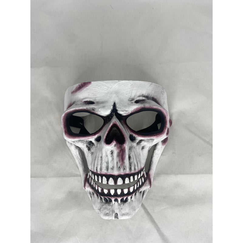 Full face skull mask/white