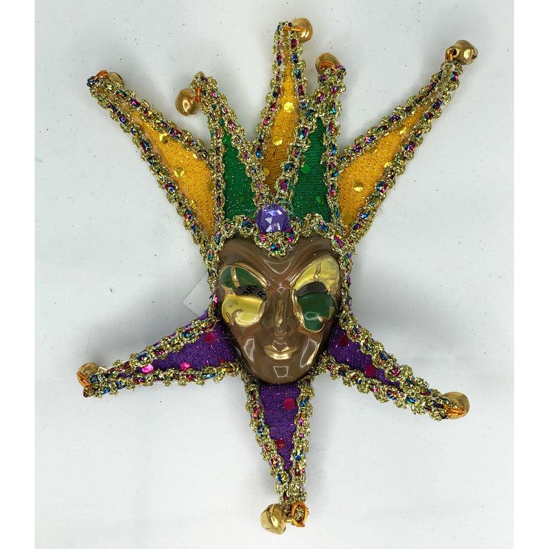 Mardi Gras Jester Magnet/ Ornament