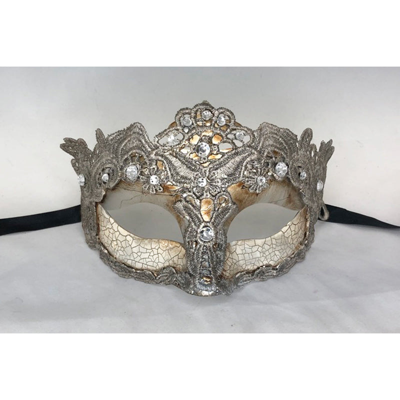 Mask Silver (Venetian/Lace)
