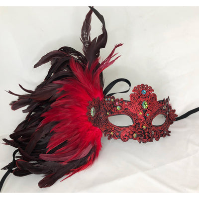Mask Red (side feathers)