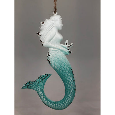 Metal Mermaid Ornament
