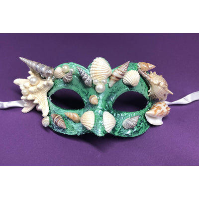 Seashell Mask (Teal)