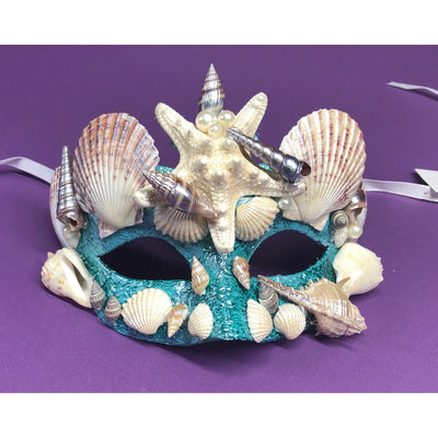Seashell Mask (Aqua)