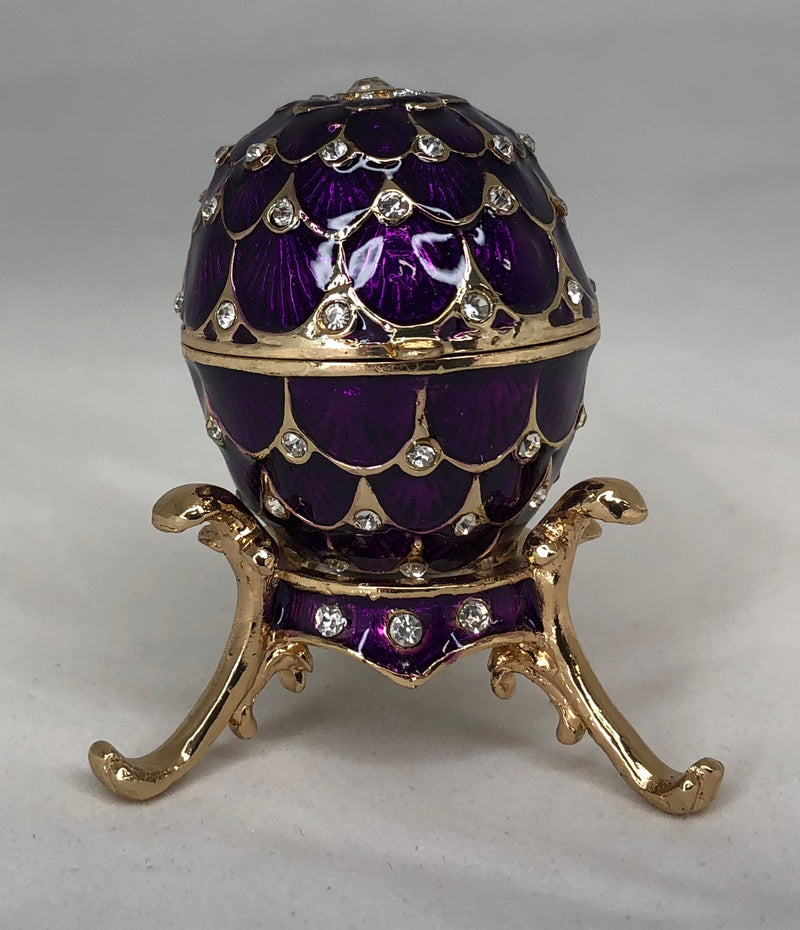 Purple Egg Pillbox