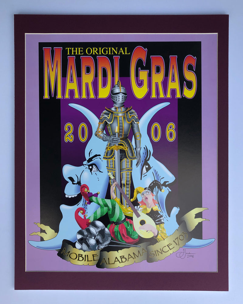 Mardi Gras Poster Year 2006