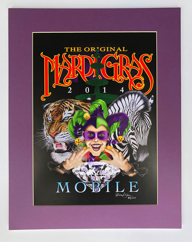 Mardi Gras Poster year 2014