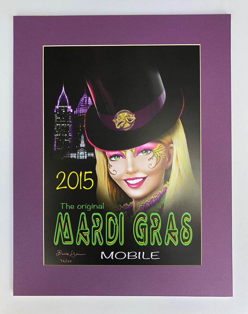 Mardi Gras Poster year 2015
