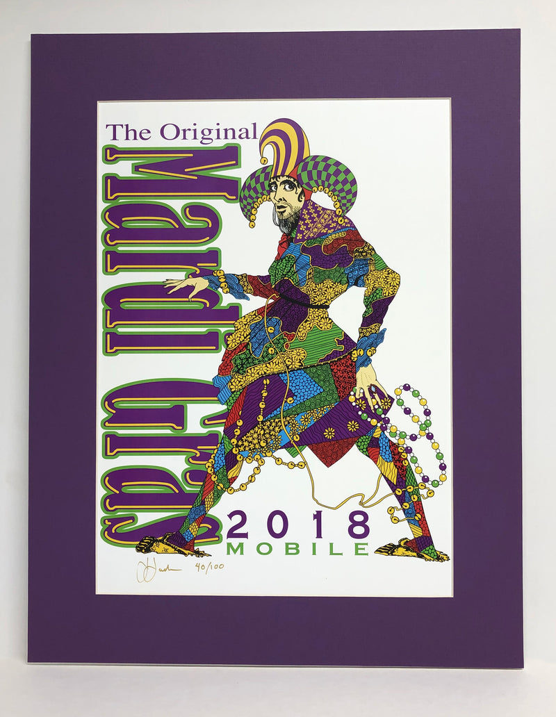 Mardi Gras Poster year 2018
