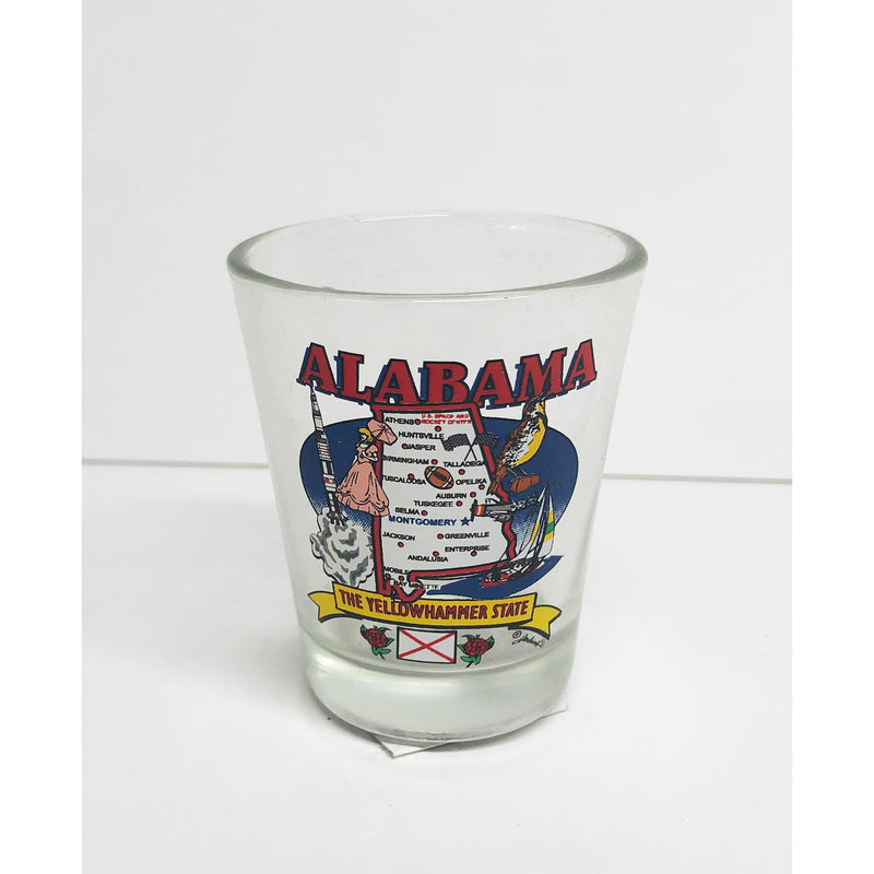 Shot Glass  Alabama